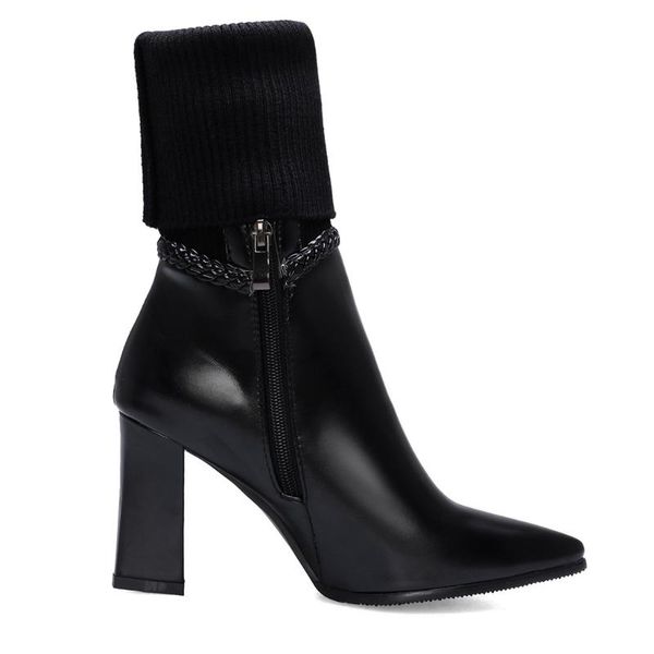 jaycosin new design women winter warm boots fashion high heel pointed head warm women's boots bow wool heel casual shoes, Black
jaycosin new design women winter warm boots fashion high heel pointed head warm women's boots bow wool heel casual shoes, Black