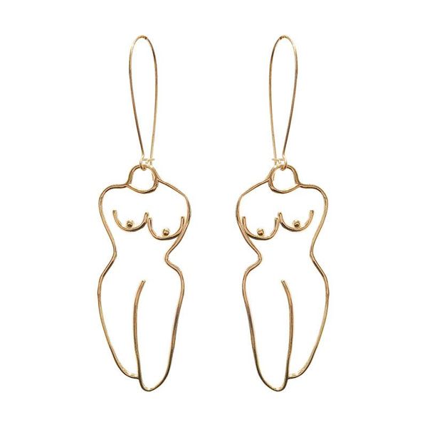dangle & chandelier chic gold tone outline earrings for women 2021 unique body drop jewelry femme bijoux brincos, Silver
dangle & chandelier chic gold tone outline earrings for women 2021 unique body drop jewelry femme bijoux brincos, Silver