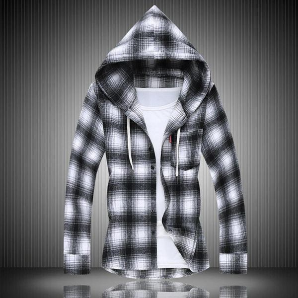 men's hoodies & sweatshirts 2021 men casual fashion plaid printing loose hoodie removable long sleeve shirt autumn couple streetwear #0, Black
men's hoodies & sweatshirts 2021 men casual fashion plaid printing loose hoodie removable long sleeve shirt autumn couple streetwear #0, Black
