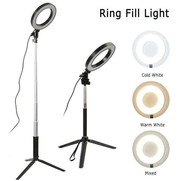 flashes 16/20cm professional led fill light with tripod stand dimmable 3 colors source flexible adjustable lights for selfie video1
flashes 16/20cm professional led fill light with tripod stand dimmable 3 colors source flexible adjustable lights for selfie video1