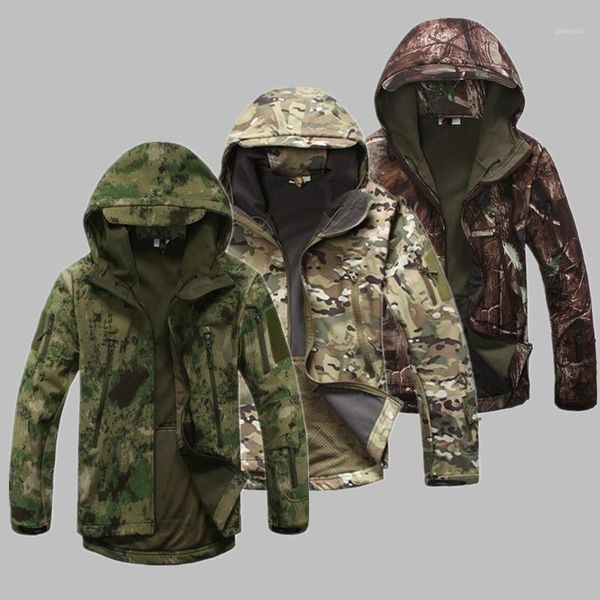 camouflage fleece tactical jacket fishing wear men's army clothing multicam male hooded windbreakers1, Black;brown
camouflage fleece tactical jacket fishing wear men's army clothing multicam male hooded windbreakers1, Black;brown