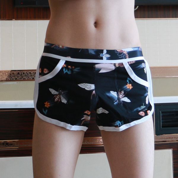 3Pieces/Lot Sexy Mens Cotton Underwear Boxer Shorts Print Pocket Panties Hombre Cuecas Boxershorts Homme Casual Men Underwear Boxer, Black
3Pieces/Lot Sexy Mens Cotton Underwear Boxer Shorts Print Pocket Panties Hombre Cuecas Boxershorts Homme Casual Men Underwear Boxer, Black