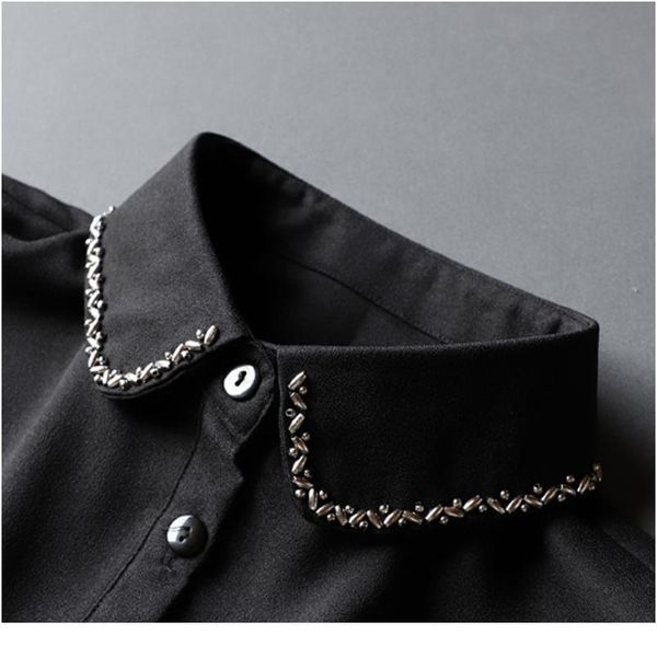 elegant beaded fake collar shirt chiffon white detachable collar fake women vintage ladies false blouse lapel collar ha qylxsr
elegant beaded fake collar shirt chiffon white detachable collar fake women vintage ladies false blouse lapel collar ha qylxsr