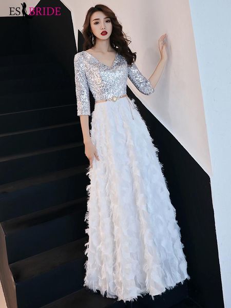 party dresses es2728 arrival 2021 v neck ivory long elegant vestido de festa vintage prom gowns formal dress women red, White;black
party dresses es2728 arrival 2021 v neck ivory long elegant vestido de festa vintage prom gowns formal dress women red, White;black