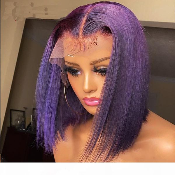 purple color wig short bob lace patrt human hair wigs pre plucked colored lace wigs for women remy brazilian hair, Black;brown
purple color wig short bob lace patrt human hair wigs pre plucked colored lace wigs for women remy brazilian hair, Black;brown
