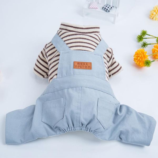 dog apparel striped design blue green colors warm four legs clothes for autumn and winter pet small thick overall dogs
dog apparel striped design blue green colors warm four legs clothes for autumn and winter pet small thick overall dogs