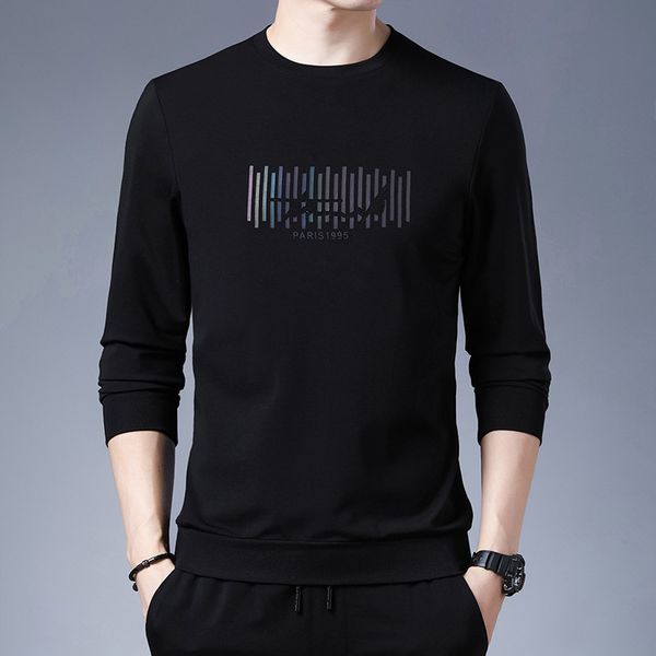 2021 autumn new male style korean hoodie-casual long sleeve printed crew young neck and middle-aged loose base clothing jxuh, Black;brown
2021 autumn new male style korean hoodie-casual long sleeve printed crew young neck and middle-aged loose base clothing jxuh, Black;brown