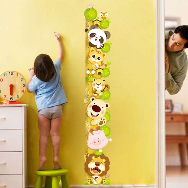 removable baby room wallpaper bedroom sticker self adhive height ruler wall painting decorations
removable baby room wallpaper bedroom sticker self adhive height ruler wall painting decorations