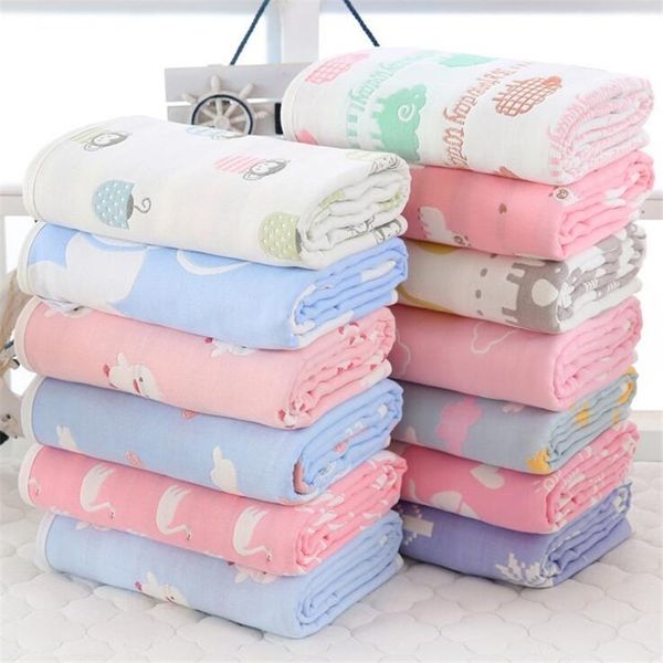 110*110cm baby soft infant bath towel gauze breathable blanket bedding cover swaddle kids six layers organic bath towel blanket y201009
110*110cm baby soft infant bath towel gauze breathable blanket bedding cover swaddle kids six layers organic bath towel blanket y201009