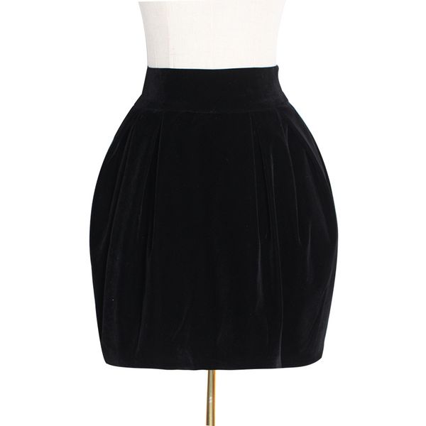 special interest in autumn design 2020 latest fashion and elegant velvet pleated three-dimensional decoration female fluffy skirt, Black
special interest in autumn design 2020 latest fashion and elegant velvet pleated three-dimensional decoration female fluffy skirt, Black