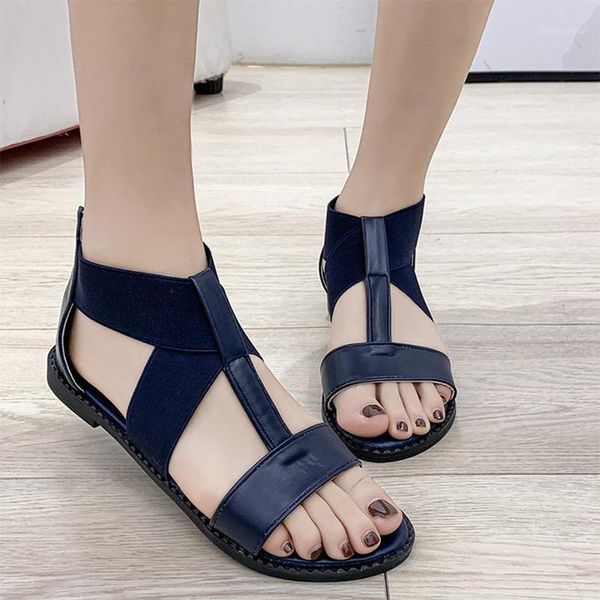 2020 rome ladies sandals flock women peep toe zip women's flats woman solid female comfortable shoes footwear plus size 411, Black
2020 rome ladies sandals flock women peep toe zip women's flats woman solid female comfortable shoes footwear plus size 411, Black