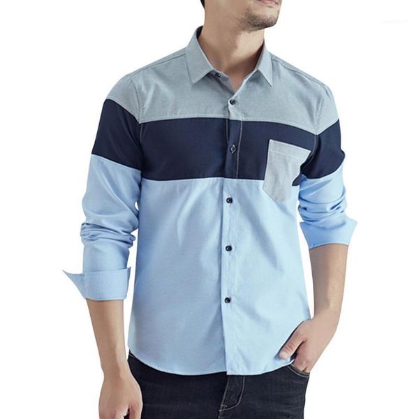 men shirt needle show autumn long sleeve fit patchwork cotton contrast color round blouse camisa masculina1, White;black
men shirt needle show autumn long sleeve fit patchwork cotton contrast color round blouse camisa masculina1, White;black