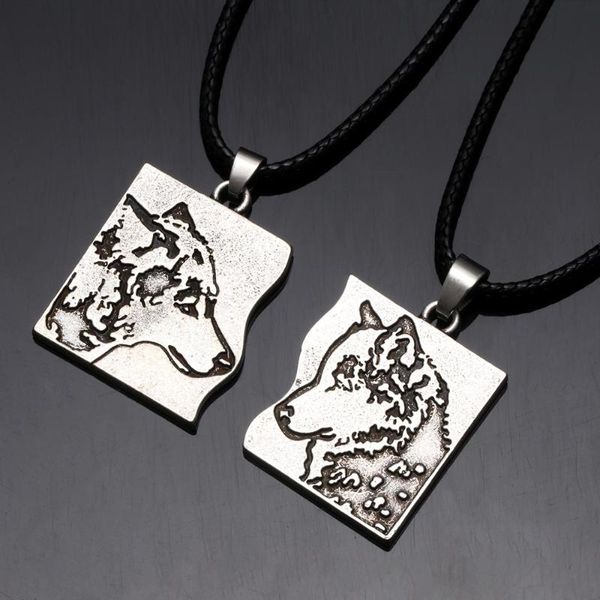 pendant necklaces 1 pair teen wolf slavic amulet couple love necklace bff charm gifts for women men friends viking talisman jewlery accessor, Silver
pendant necklaces 1 pair teen wolf slavic amulet couple love necklace bff charm gifts for women men friends viking talisman jewlery accessor, Silver