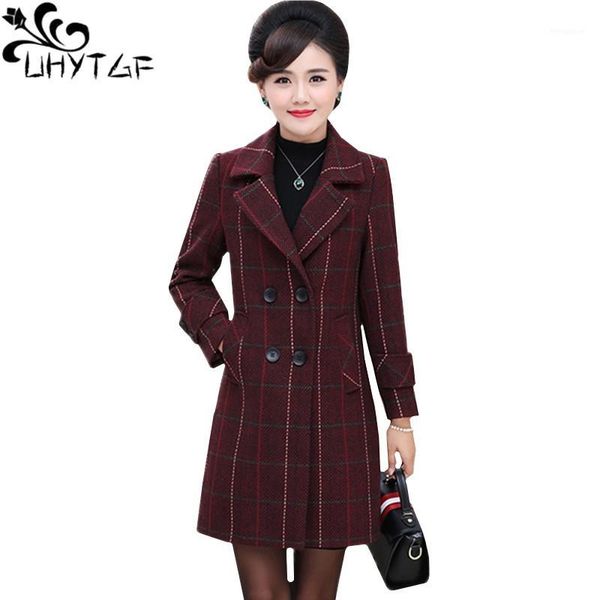 uhytgf autumn winter wool coat women fashion plaid elegant female jacket double-breasted casual 5xl plus size woolen coats 10501, Black
uhytgf autumn winter wool coat women fashion plaid elegant female jacket double-breasted casual 5xl plus size woolen coats 10501, Black