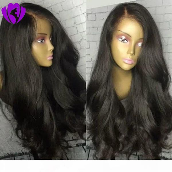 180density brazilian lace front wigs glueless body wave hair wig natural hairline synthetic lace front wigs for africa american, Black
180density brazilian lace front wigs glueless body wave hair wig natural hairline synthetic lace front wigs for africa american, Black
