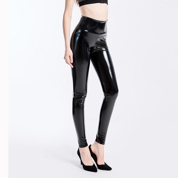 plus size xxxl women black leggings high waist elastic pu leather skinny pants shiny wet look metallic latex leggings
plus size xxxl women black leggings high waist elastic pu leather skinny pants shiny wet look metallic latex leggings