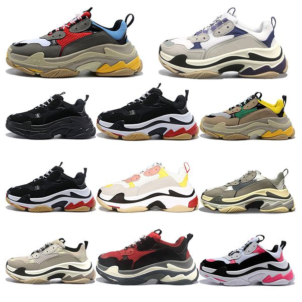 2020 triple s mens women fashion casual shoes vintage sneakers pink red grey purple mens tennis trainers jogging walking outdoor, White;red
2020 triple s mens women fashion casual shoes vintage sneakers pink red grey purple mens tennis trainers jogging walking outdoor, White;red