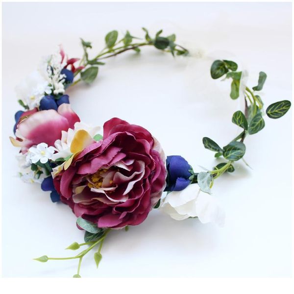 women wedding flower crown wreath big peony floral garlands bridesmaid flower headband girls hair accessories bride h qyllqa
women wedding flower crown wreath big peony floral garlands bridesmaid flower headband girls hair accessories bride h qyllqa