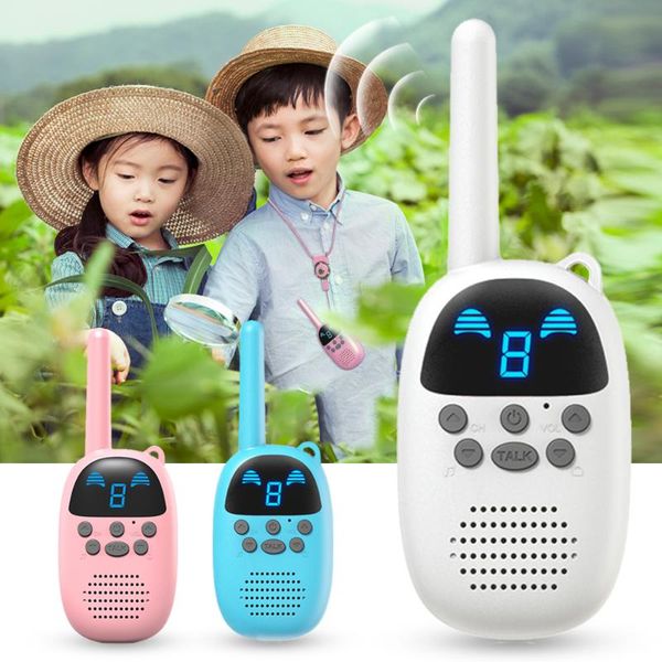 new kids walkie talkie mini two way radio 1-3km outdoor children's walkie-talkie parent-child wireless call interactive toy gift
new kids walkie talkie mini two way radio 1-3km outdoor children's walkie-talkie parent-child wireless call interactive toy gift