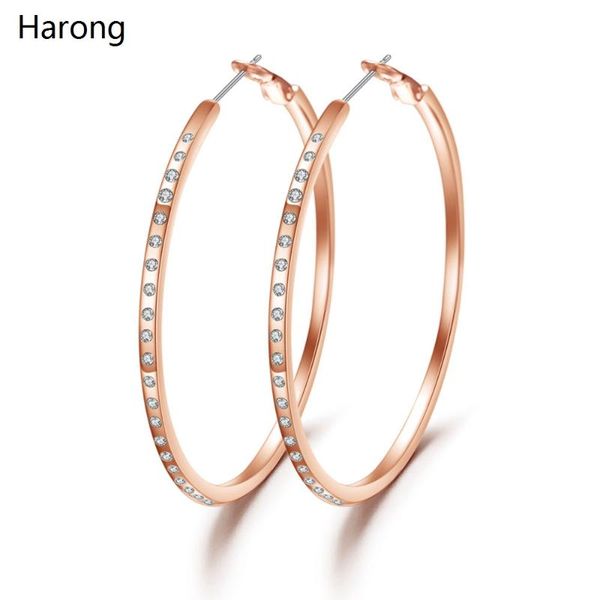 hoop & huggie trendy rose gold-plated copper exaggerated style large earrings crystals luxury circle for woman jewelry gift, Golden;silver
hoop & huggie trendy rose gold-plated copper exaggerated style large earrings crystals luxury circle for woman jewelry gift, Golden;silver