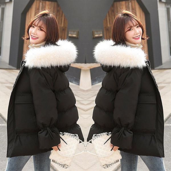 2020 new fashion winter warm parkas ladies solid fur hooded coat thick cotton casual jacket plus size clothing for women z471, Black
2020 new fashion winter warm parkas ladies solid fur hooded coat thick cotton casual jacket plus size clothing for women z471, Black