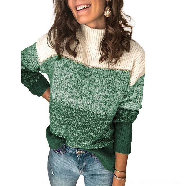 wgyuh sweater autumn striped women's high collar winter knitted jumper 2020 2020 sweater autumn winter women's high collar striped, White;black
wgyuh sweater autumn striped women's high collar winter knitted jumper 2020 2020 sweater autumn winter women's high collar striped, White;black