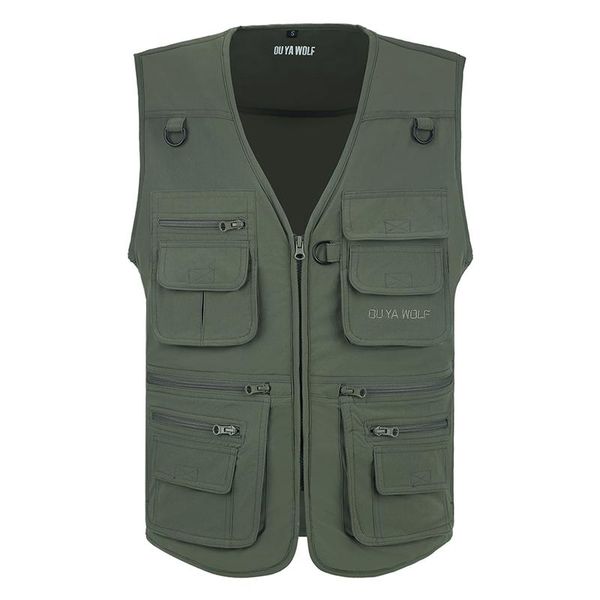 men's vests style large vest sleeveless jacket army green leisure fishing multi-pocket size 10xl, Black;white
men's vests style large vest sleeveless jacket army green leisure fishing multi-pocket size 10xl, Black;white