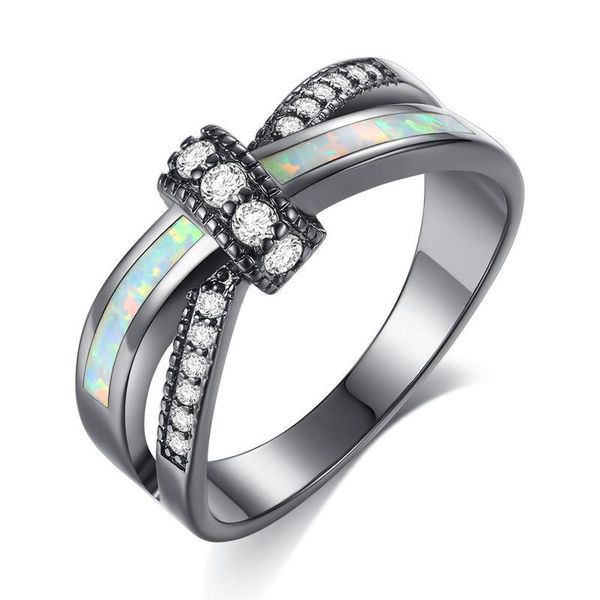 cluster rings amorui colorful opal natural stone ring bagues femme black gold color wedding for women jewelry anillos mujer gift, Golden;silver
cluster rings amorui colorful opal natural stone ring bagues femme black gold color wedding for women jewelry anillos mujer gift, Golden;silver
