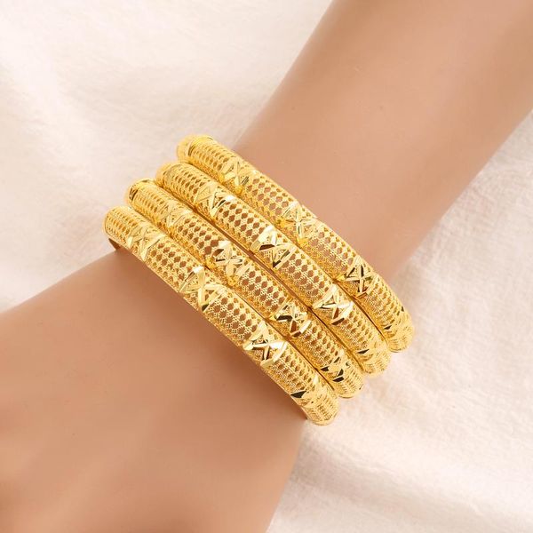 bangle 4 piece/batch classic jewelry open cuff bangles round bracelets for women girls party wedding dubai copper findings, Black
bangle 4 piece/batch classic jewelry open cuff bangles round bracelets for women girls party wedding dubai copper findings, Black