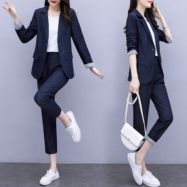 eopws women 2020 spring professional suit and autumn new korean coat net fashion women's casual temperament red small suit coat vdeti, Gray
eopws women 2020 spring professional suit and autumn new korean coat net fashion women's casual temperament red small suit coat vdeti, Gray