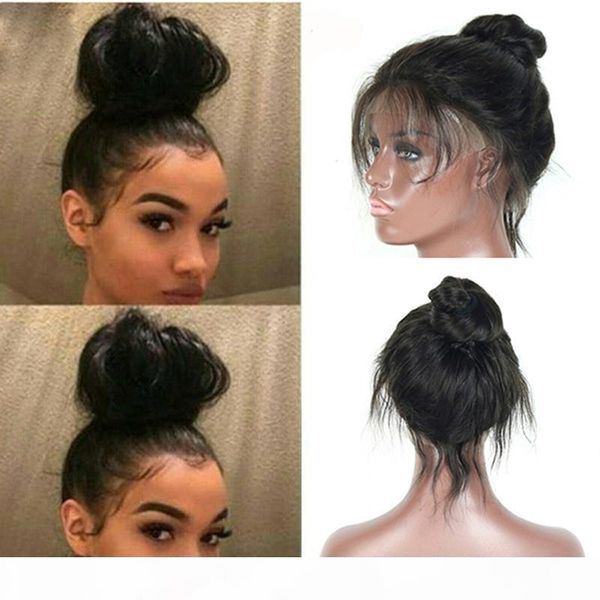 high ponytail pre plucked full lace human hair wigs with baby hair silky straight body wave brazilian hair lace wigs for black women, Black;brown
high ponytail pre plucked full lace human hair wigs with baby hair silky straight body wave brazilian hair lace wigs for black women, Black;brown