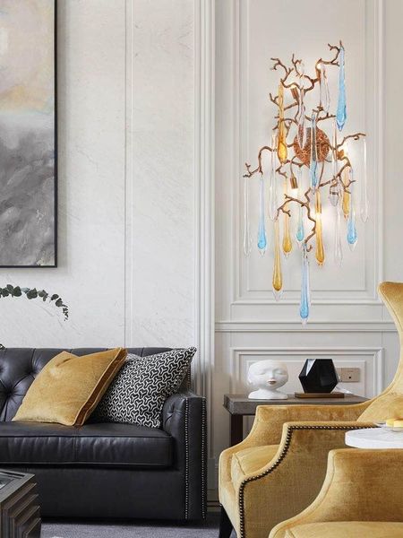 art model postmodern crystal wall lamp creative living room background wall branch french aisle bedside american copper
art model postmodern crystal wall lamp creative living room background wall branch french aisle bedside american copper