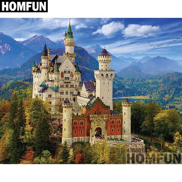 homfun full square/round drill 5d diy diamond painting "neuschwanstein castle" 3d embroidery cross stitch 5d decor a00776
homfun full square/round drill 5d diy diamond painting "neuschwanstein castle" 3d embroidery cross stitch 5d decor a00776