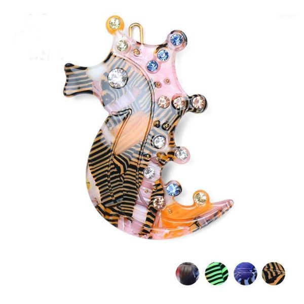 hair pin - rhinestone sea horse hair clip for women alexandre de pairs accessory - ornament for side tiara1, Golden;silver
hair pin - rhinestone sea horse hair clip for women alexandre de pairs accessory - ornament for side tiara1, Golden;silver