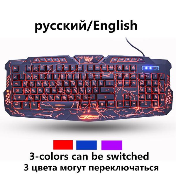 computer keyboard m200 gaming keyboard usb wired colorful breathing adjustable backlight led 3-color russian/english
computer keyboard m200 gaming keyboard usb wired colorful breathing adjustable backlight led 3-color russian/english