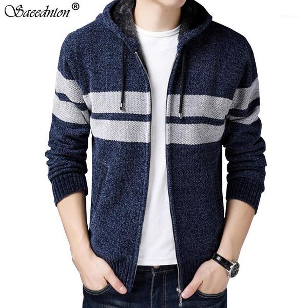 sweater coat for men 2020 winter fashion thick fleece warm hooded cardigan jumpers men striped wool liner zipper fleece coat1, White;black
sweater coat for men 2020 winter fashion thick fleece warm hooded cardigan jumpers men striped wool liner zipper fleece coat1, White;black