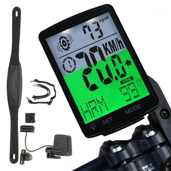 new multifunctional wireless bicycle odometer, heart rate bicycle computer, cadence cycle computer, nightlight, waterproof1
new multifunctional wireless bicycle odometer, heart rate bicycle computer, cadence cycle computer, nightlight, waterproof1