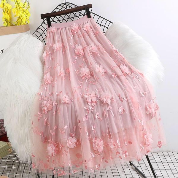 skirts women floral embroidery three-dimensional flower skirt big swing party holiday street casual spring autumn net yarn, Black
skirts women floral embroidery three-dimensional flower skirt big swing party holiday street casual spring autumn net yarn, Black