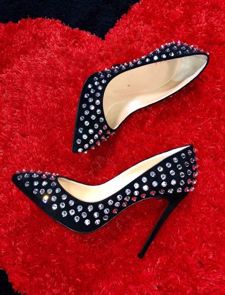 perfect brands dress ladies high heels strass studs luxury design krystalic women stiletto heels pointed toe lady pumps party wedding, Black
perfect brands dress ladies high heels strass studs luxury design krystalic women stiletto heels pointed toe lady pumps party wedding, Black