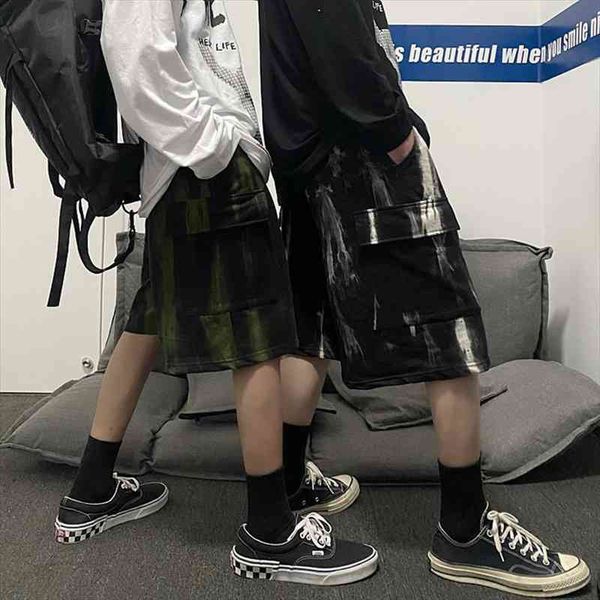 women summer harajuku fashion shorts korean loose wide-leg sports big pocket shorts female tie-dye all-match unisex, White;black
women summer harajuku fashion shorts korean loose wide-leg sports big pocket shorts female tie-dye all-match unisex, White;black