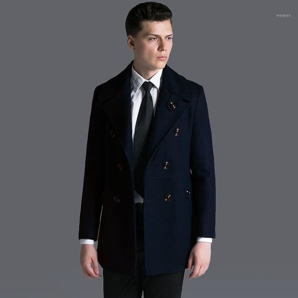 new wool mens trench luxury double breasted solid color long style mens jackets and coats plus size 6xl slim fit man coats1, Black
new wool mens trench luxury double breasted solid color long style mens jackets and coats plus size 6xl slim fit man coats1, Black