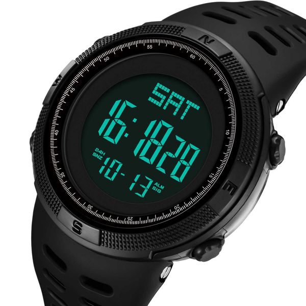 mountaineering sports watch male explosive outdoor multifunctional electronic watch waterproof chronograph step function electronic watch, Silver
mountaineering sports watch male explosive outdoor multifunctional electronic watch waterproof chronograph step function electronic watch, Silver