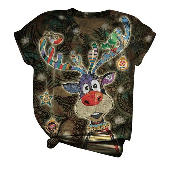 women's christmas shirt snowman printed o-neck short sleeve t-shirts lady tee shirt femme noel christmas clothes tunic new, White
women's christmas shirt snowman printed o-neck short sleeve t-shirts lady tee shirt femme noel christmas clothes tunic new, White