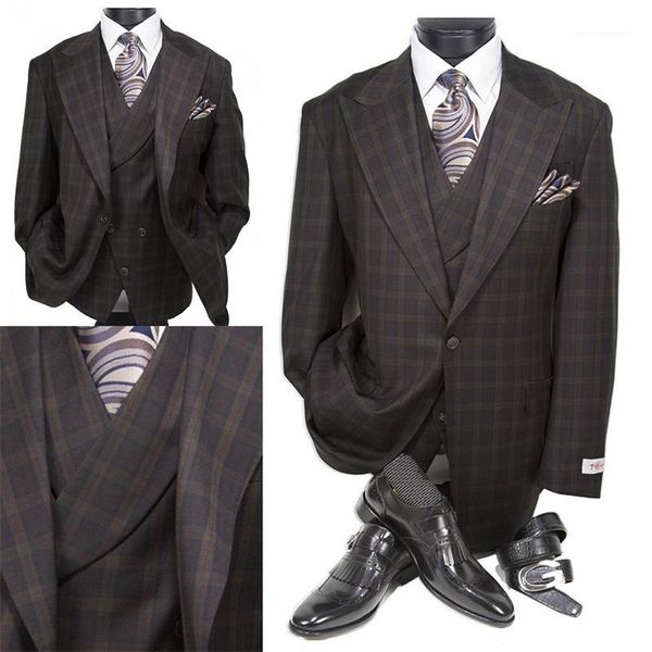 men's suits & blazers cotton blend dark brown british gentleman vintage men's suit 3 pieces one button leisure tuxedos business su, White;black
men's suits & blazers cotton blend dark brown british gentleman vintage men's suit 3 pieces one button leisure tuxedos business su, White;black
