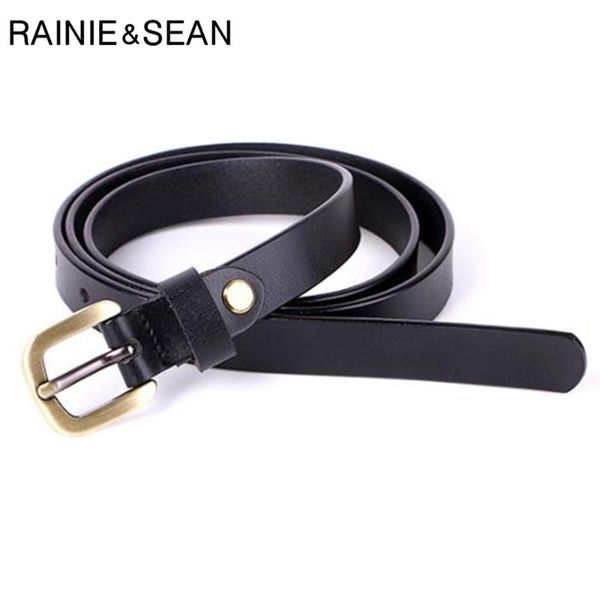 rainie sean thin belts for women real leather cowskin ladies waist belts vintage pin buckle female strap 105cm, Black;brown
rainie sean thin belts for women real leather cowskin ladies waist belts vintage pin buckle female strap 105cm, Black;brown