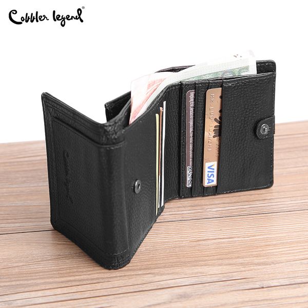 cobbler legend genuine leather women wallets mini short coin purse card holder female black luxury small wallet men mini clutch, Red;black
cobbler legend genuine leather women wallets mini short coin purse card holder female black luxury small wallet men mini clutch, Red;black