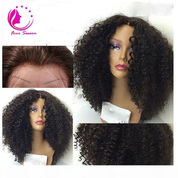 natural glueless full lace human hair wigs for black women 130-180% brazilian kinky curly lace front human hair wigs with baby hair, Black;brown
natural glueless full lace human hair wigs for black women 130-180% brazilian kinky curly lace front human hair wigs with baby hair, Black;brown