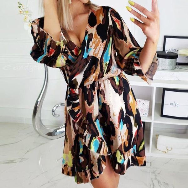 cover-ups women dress summer clothes print ladies v-neck beach floral casual party belt sundress regular size pullover polyester1
cover-ups women dress summer clothes print ladies v-neck beach floral casual party belt sundress regular size pullover polyester1