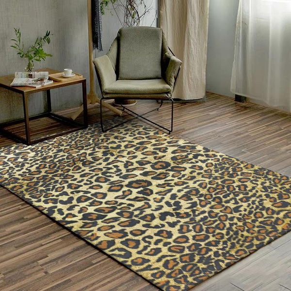 classic leopard print yellow-brown floor mat bedroom bedside carpet living room plush rug bathroom non-slip door mat1
classic leopard print yellow-brown floor mat bedroom bedside carpet living room plush rug bathroom non-slip door mat1