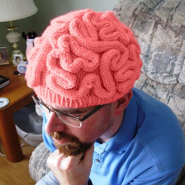 hand knitted personality brain hat warm beard ocs halloween cosplay adults crochet beanie cool fashion hats cerebrum cap, Blue;gray
hand knitted personality brain hat warm beard ocs halloween cosplay adults crochet beanie cool fashion hats cerebrum cap, Blue;gray
